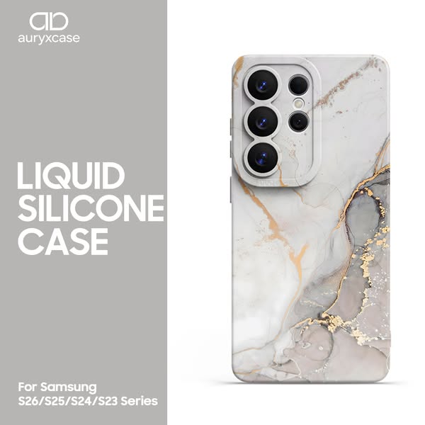 Marble Series - SamsungMagSafe Silicone Case