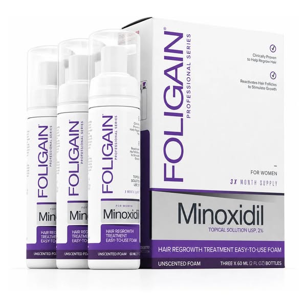 Foligain Minoxidil Foam 2% for Women