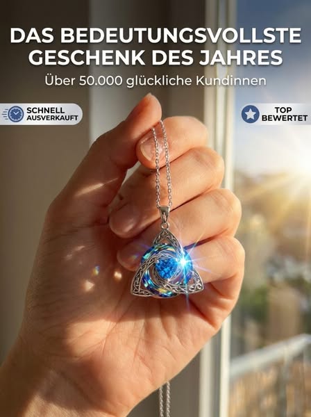 12-Monats Keltische Geburtsstein-Halskette