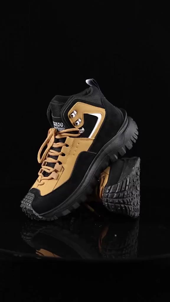 Step into our Men's Outdoor Hiking Boots and feel the difference. Perfect for any environment, these boots offer the comfort, support, an