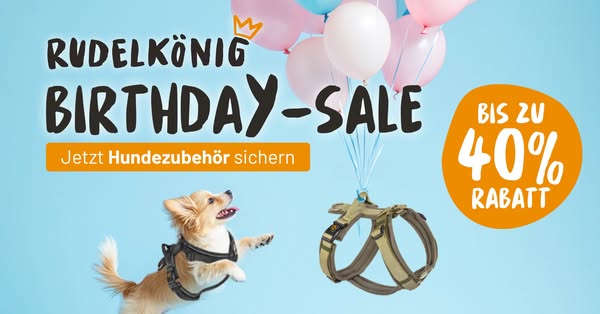 Bis zu 40% Rabatt im Birthday Sale!