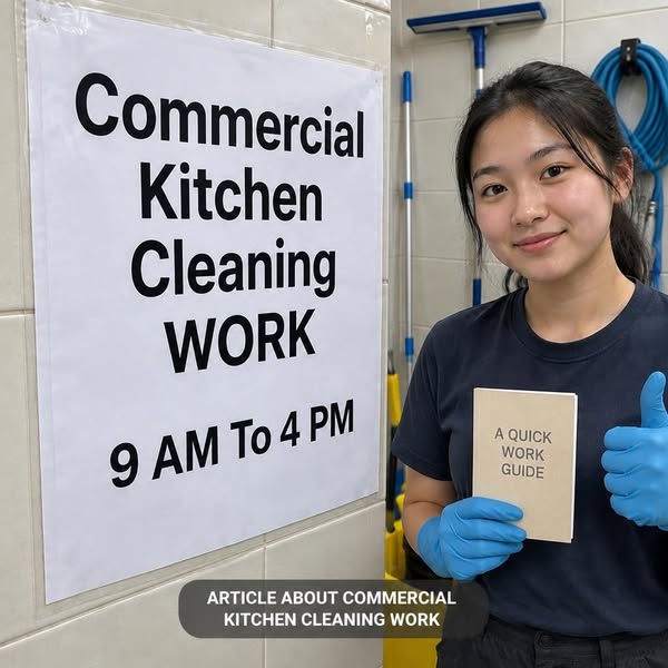 Kitchen Cleaning Work: What to Know