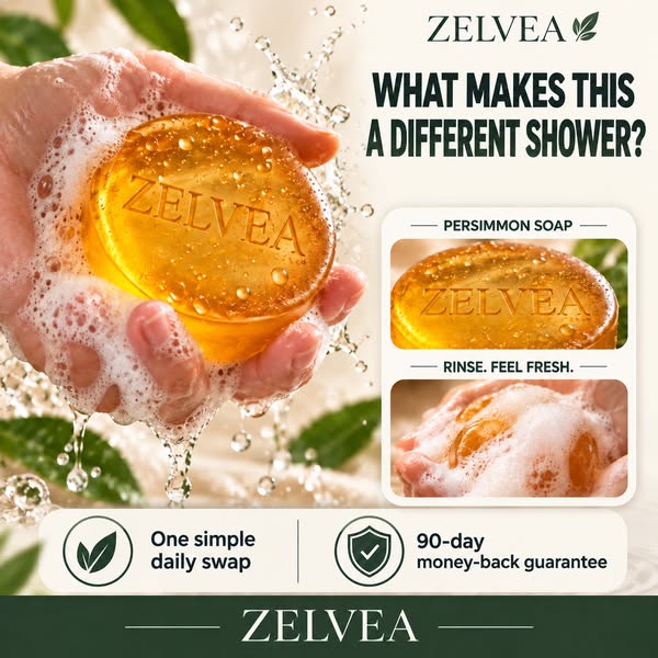 Try Zelvea Persimmon Soap