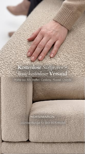 Designer-Look für dein IKEA-Sofa.