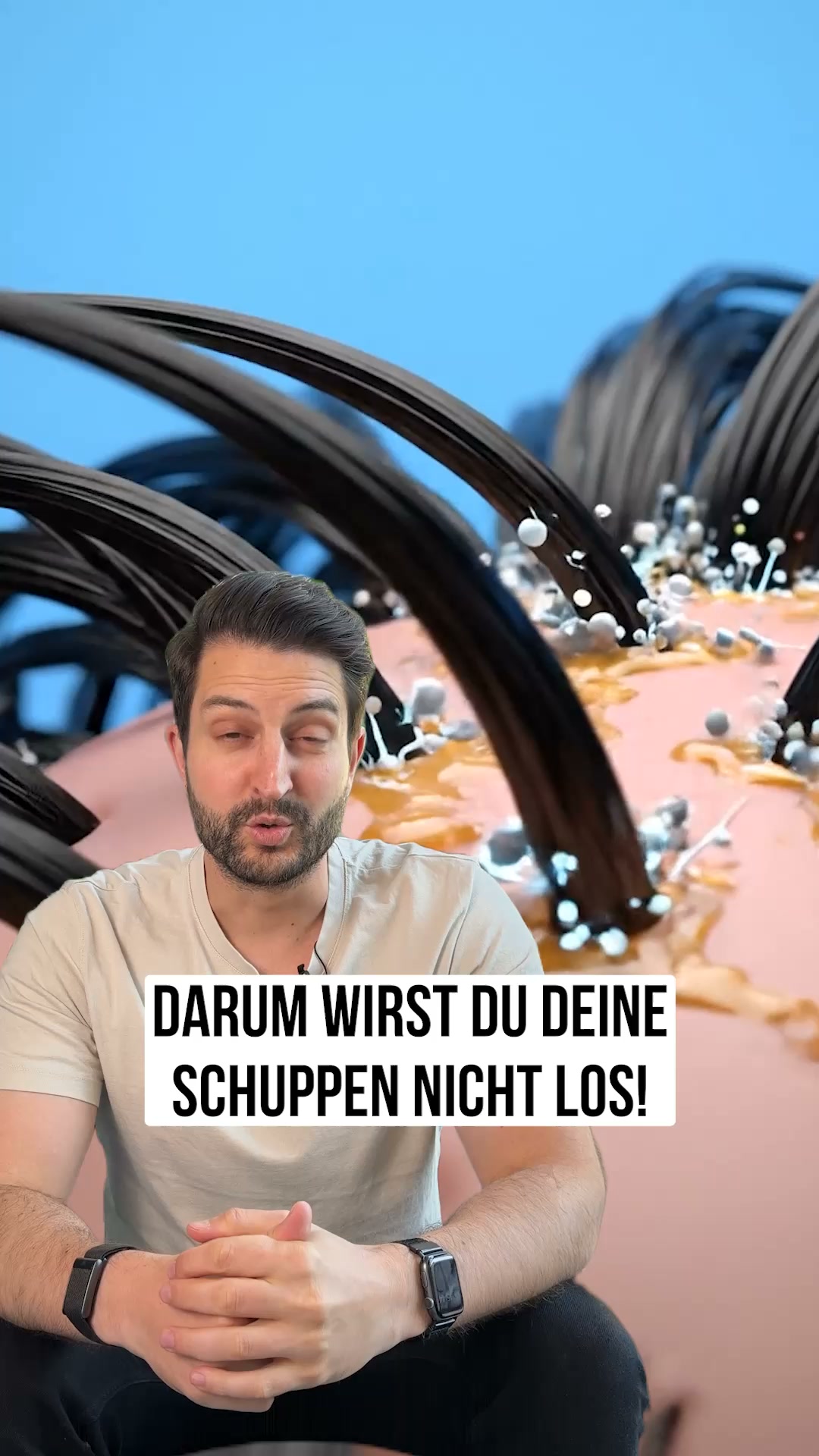 Juckende Kopfhaut nervt? Mach Schluss damit.