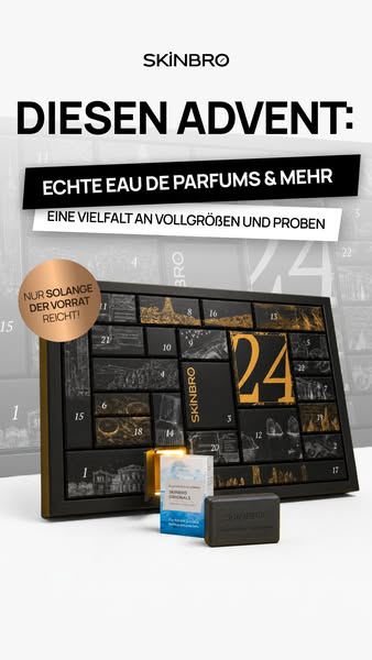 Jeden Tag eine neue Überraschung - sichere dir jetzt deinen SKINBRO Adventskalender!