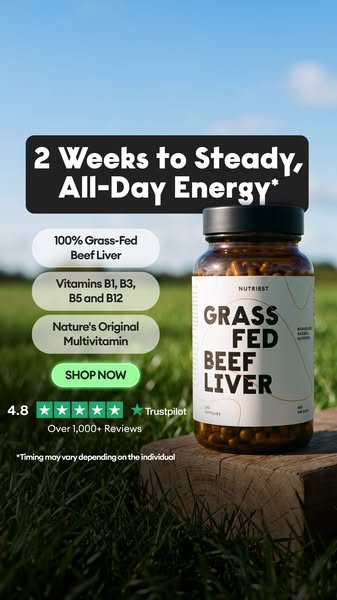 Grass-Fed Beef Liver Capsules