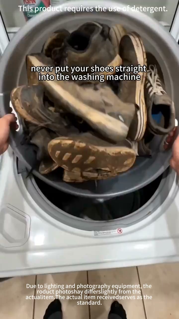 Microfiber Shoe Washing Machine Bag for Sneakers