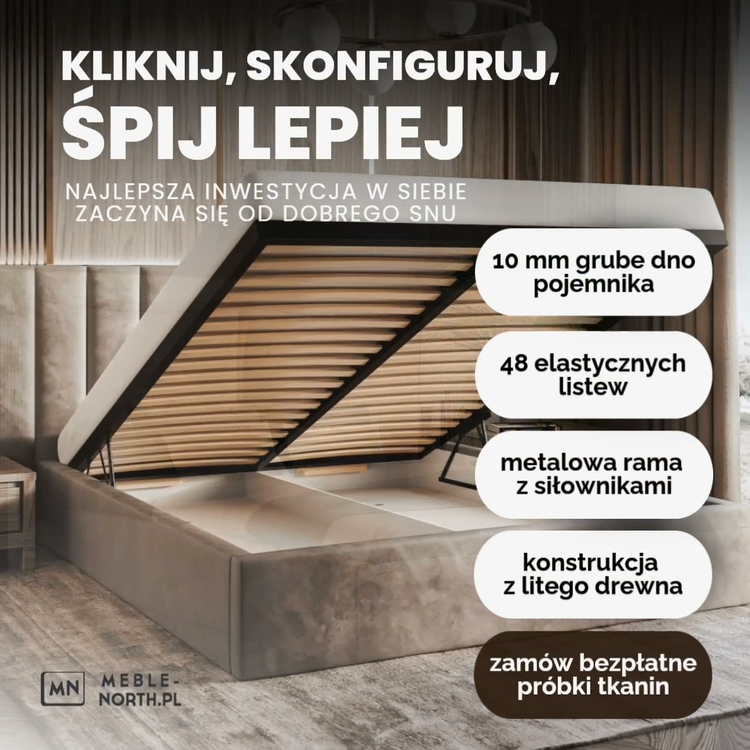 Łóżko dopasowane do Ciebie