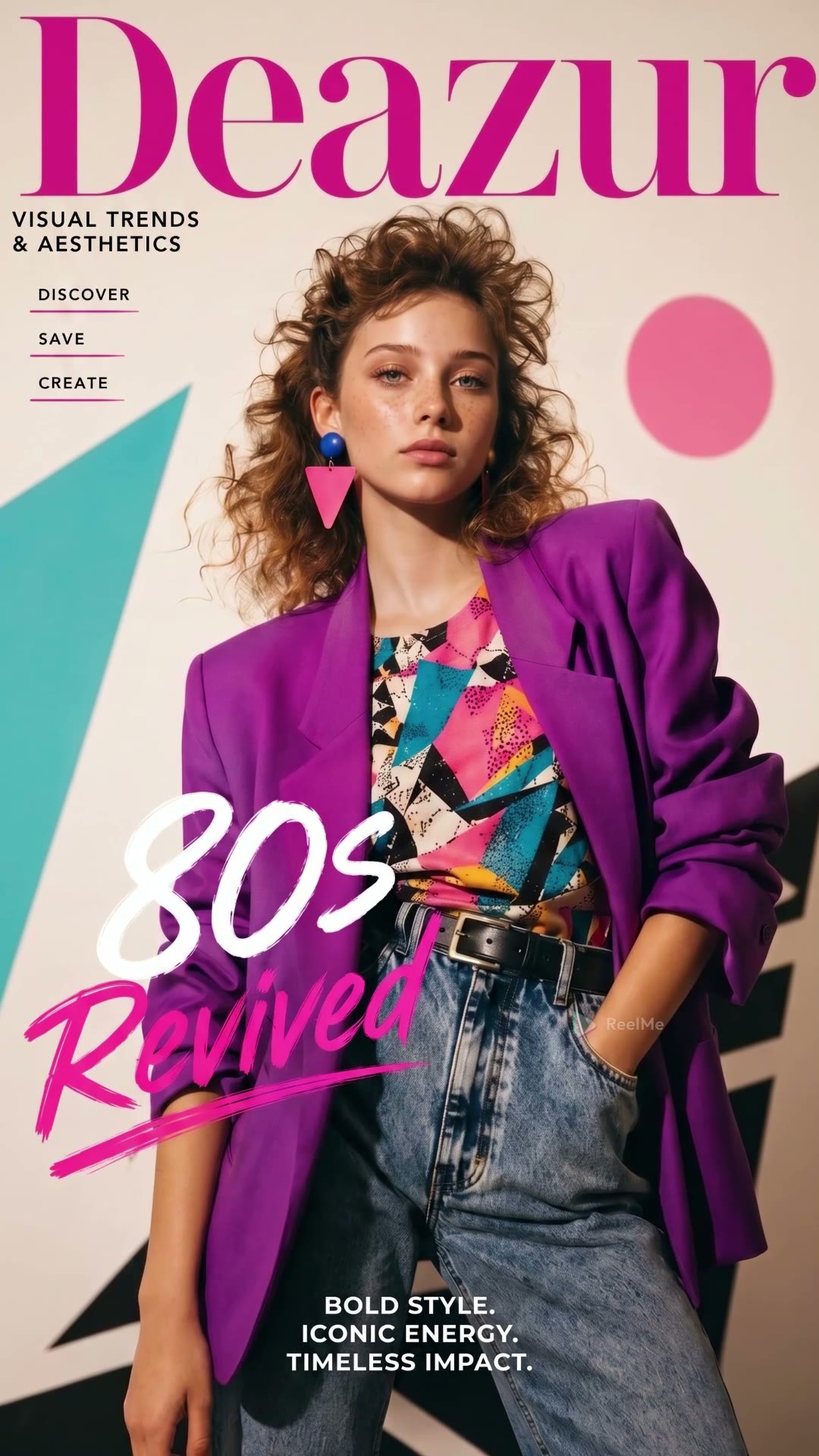 Your 80s cover shoot