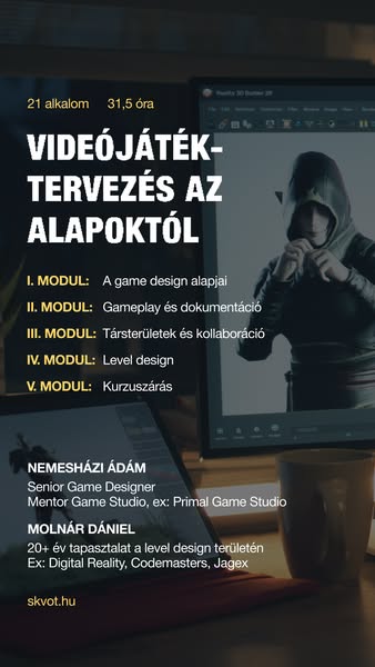 Tervezd meg a saját videójátékod!