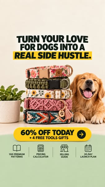 Turn Your Love for Dogs Into Something You Can Sell