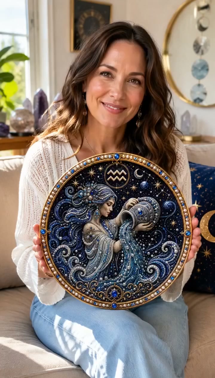 Last Day 49% OFF - 12 Zodiac Signs Pearl Art Kit