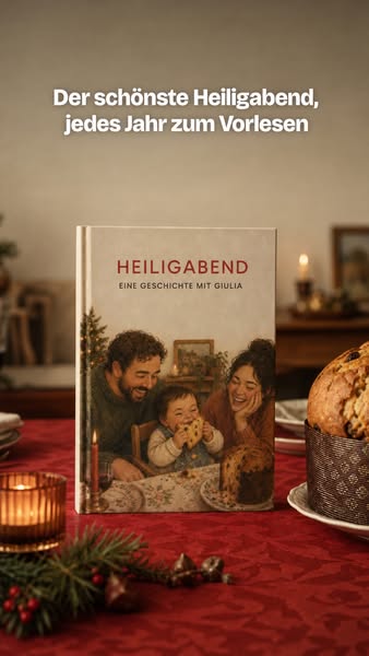 Erstelle das Weihnachtsbuch deines Kindes