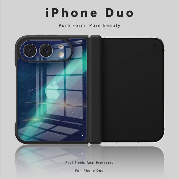 Light Follows Ghosting | iPhone Duo Impact Resistant Case