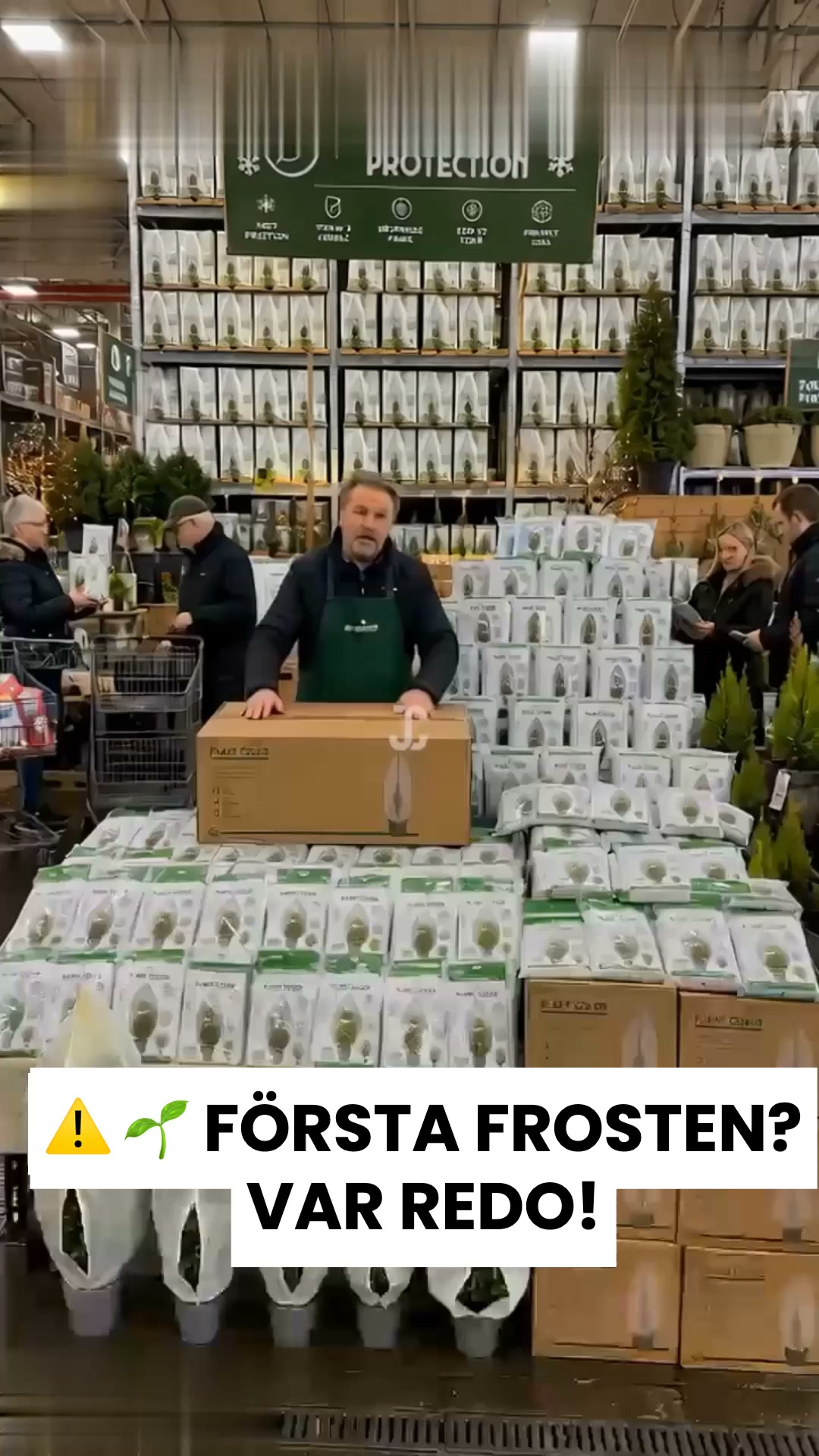 Skydda dina växter i vinter!