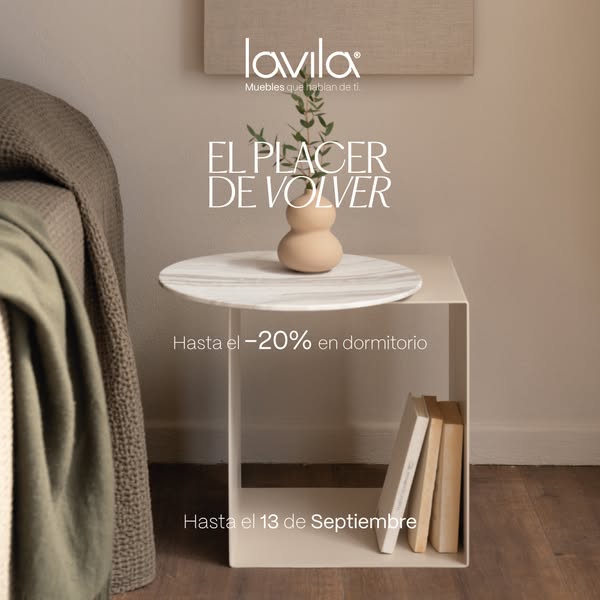 El placer de volver · hasta −20%