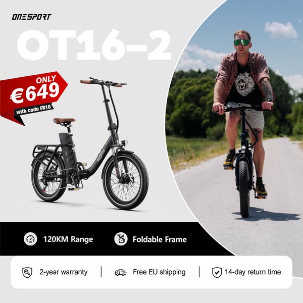 ONLY €649 with code FB16