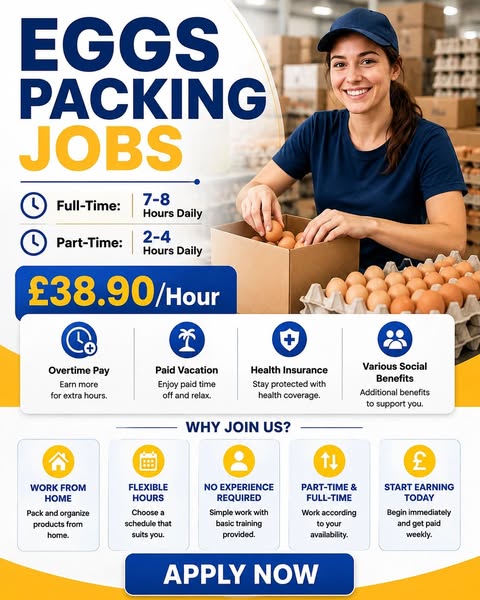 Egg Packing Opportunities