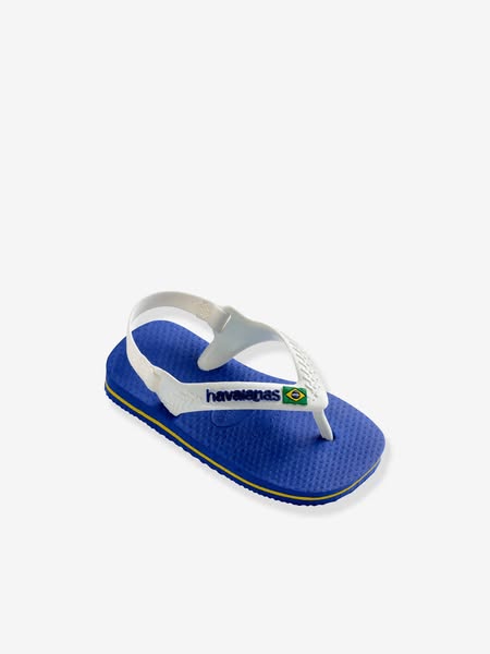 Chanclas Baby Brasil Logo II HAVAIANAS azul marino
