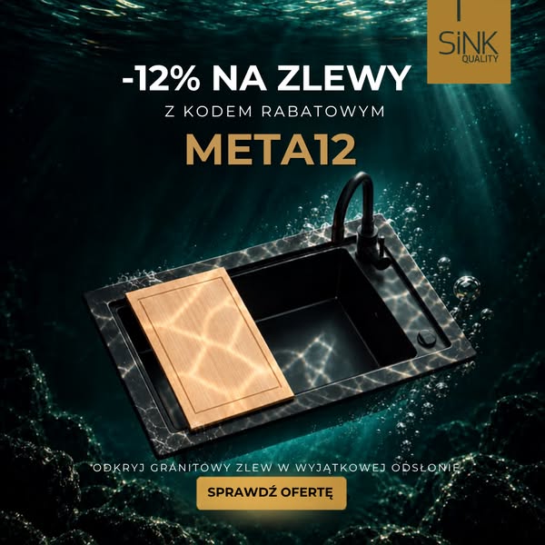 12% na zlewy z kodem META12