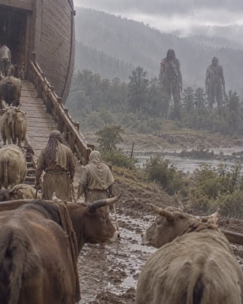 Most people believe Noah saved two of each creature from the flood...