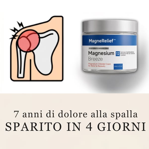 Il miglior minerale contro i dolori alla spalla?