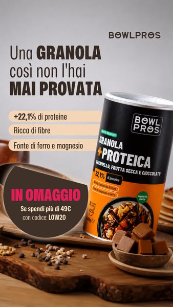 20% su tutta la linea LOW SUGAR, scoprila ora