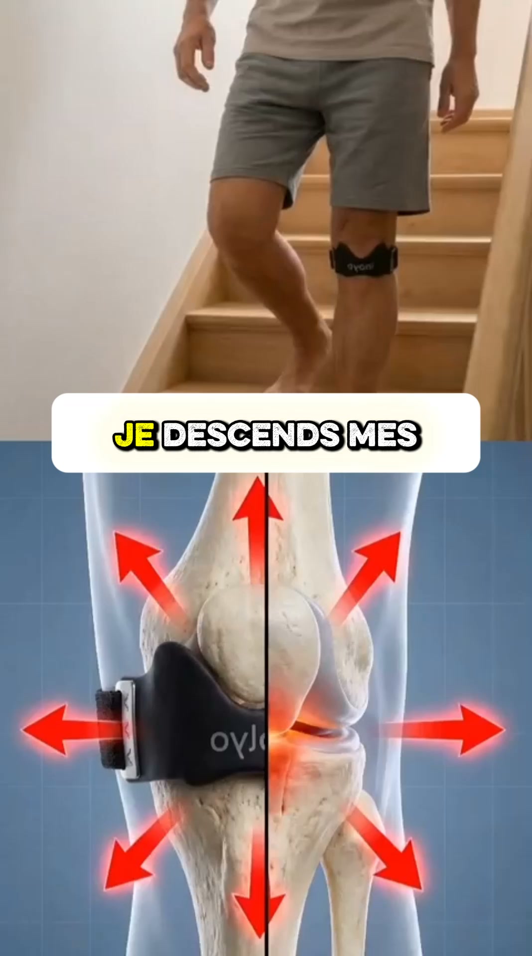 La douleur vient du tendon, pas de l'âge