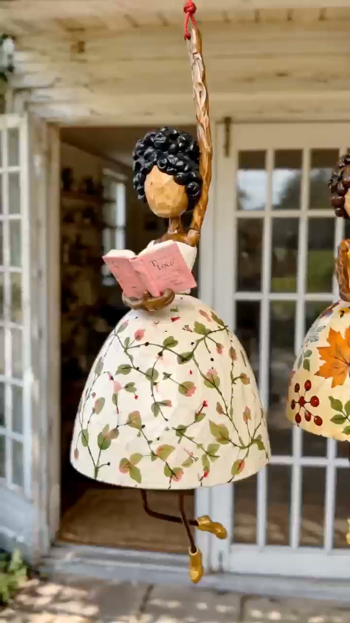 Whimsical Lady Adds Breeze-Driven Joy