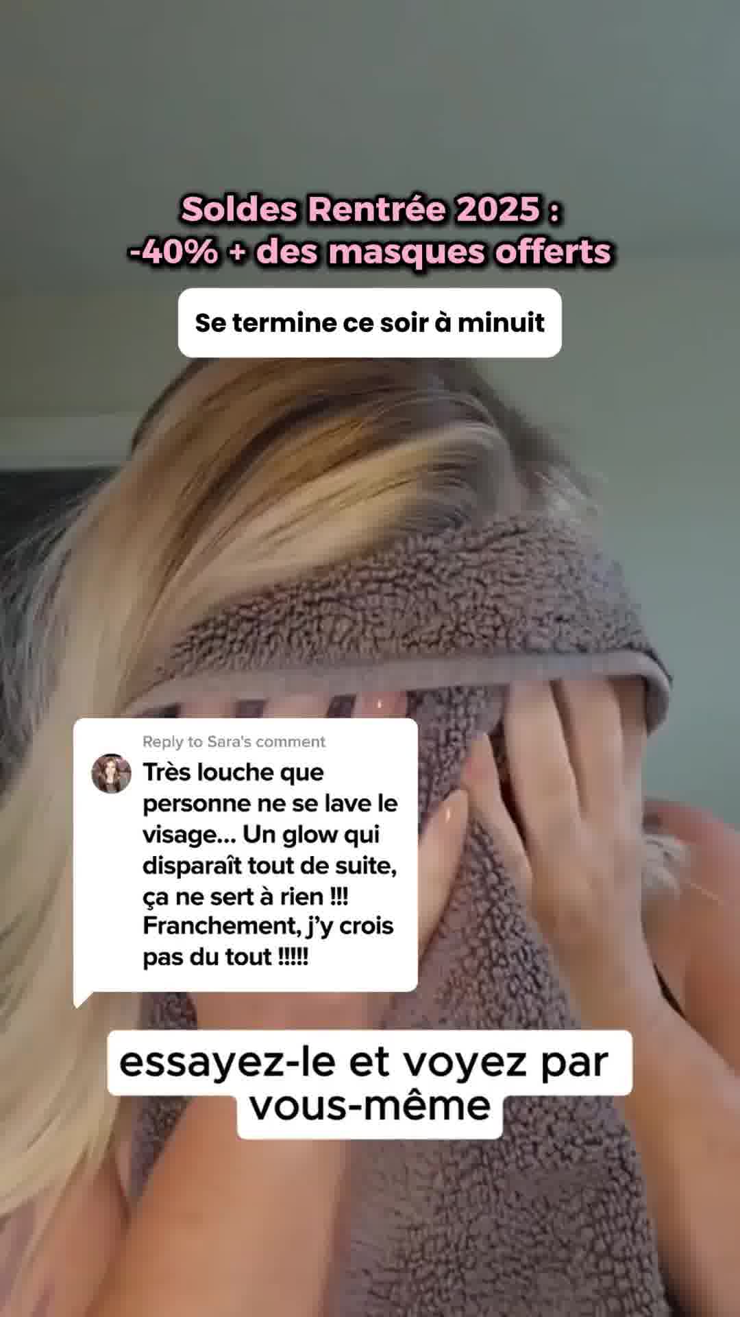 Résultat visible dès la première application
