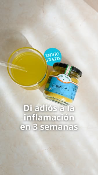 Ginger shot para cuidarte cada día