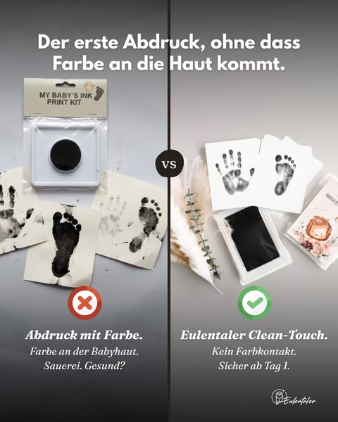 3-in-1 Bestseller Set (Babyalbum + Meilensteinkarten + Abdruck)