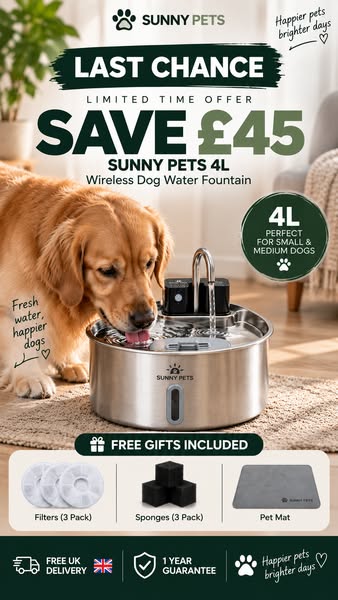 SAVE £45 on SUNNY PETS 4L