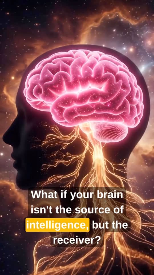 What if your brain isn’t creating intelligence, but receiving it?