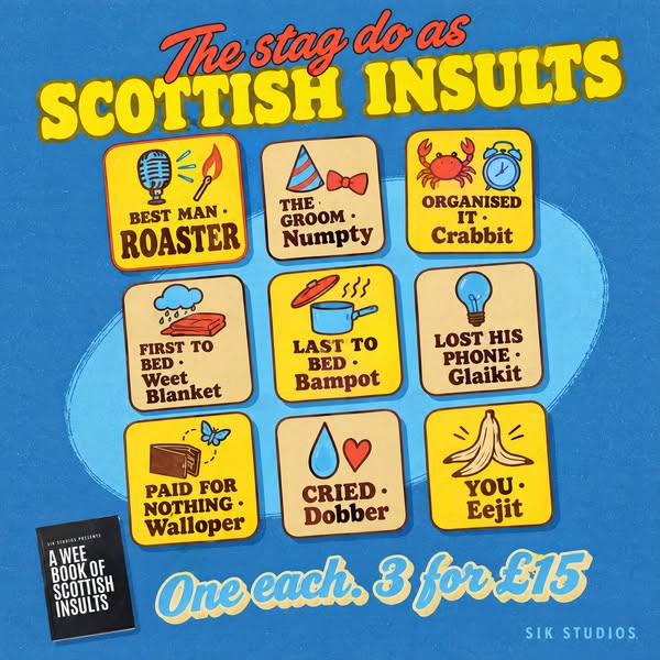 The Stag Do As Scottish Insults