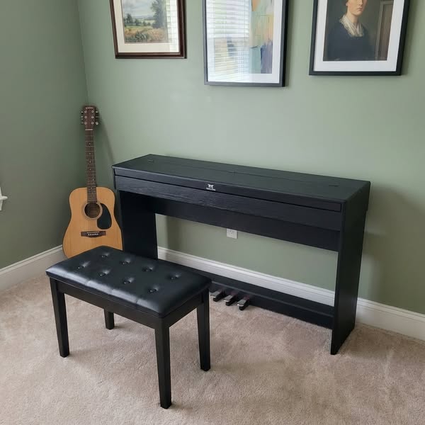MUSTAR MEP-3600 88-Key Upright Digital Piano | Semi Weighted & Compact