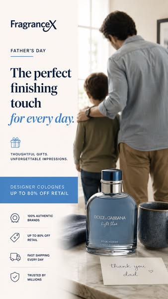 Father's Day Colognes Up To 80% Off