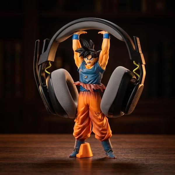 Your headphones deserve a Saiyan-level stand