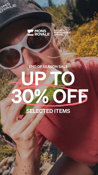 End of season sale on now