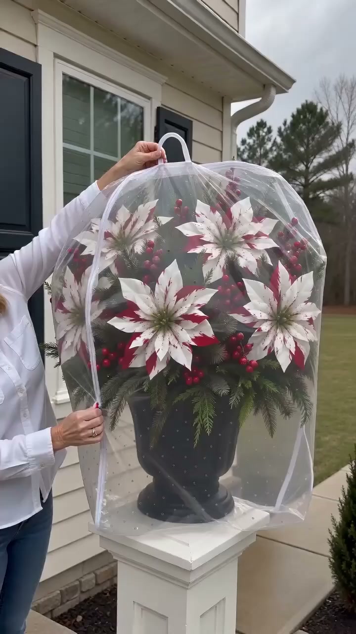 HOT SALE Christmas Poinsettia Planter Inserts