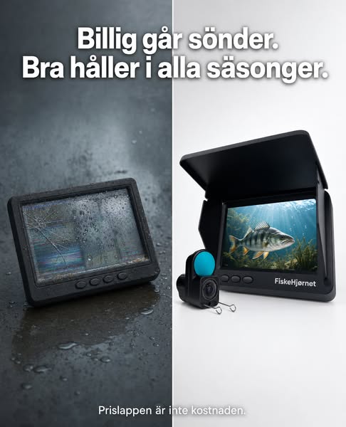 Se fisken innan du kastar