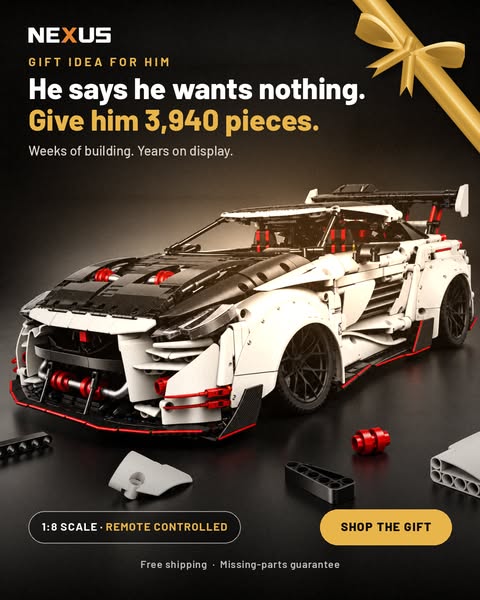 The Gift He Builds Himself