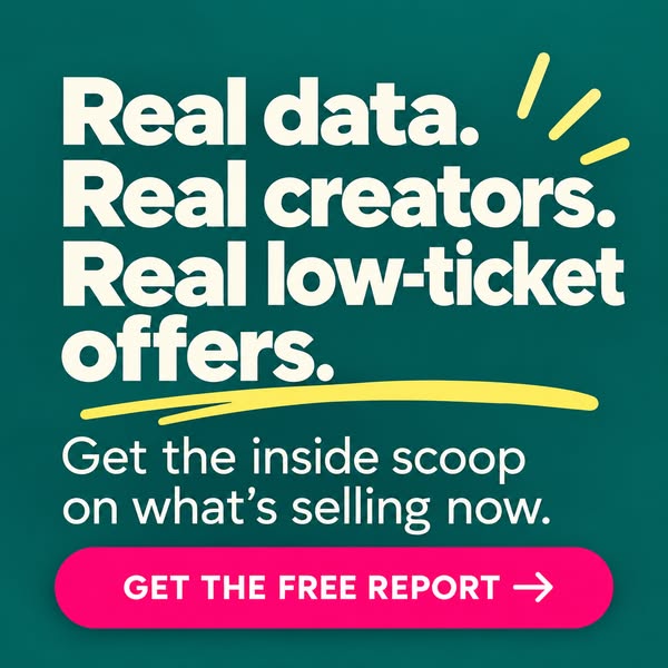 The 2026 Low-Ticket Census FREE