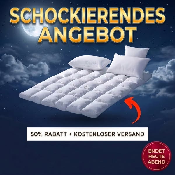 Du verdienst besseren Schlaf.