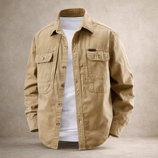 Dockside Cotton Work Shirt