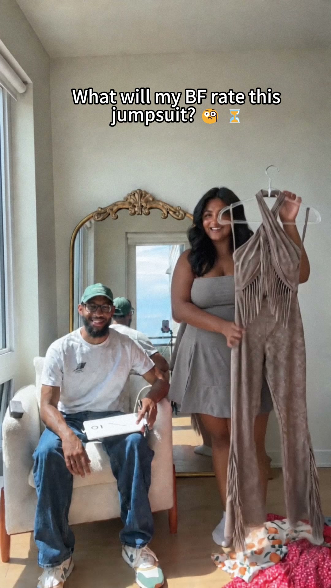 I literally couldn't take my eyes off my girlfriend in this jumpsuit!