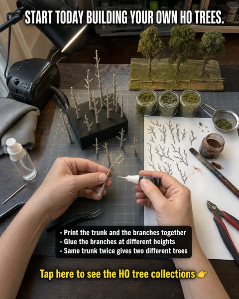 Two identical trees are enough to break a scene