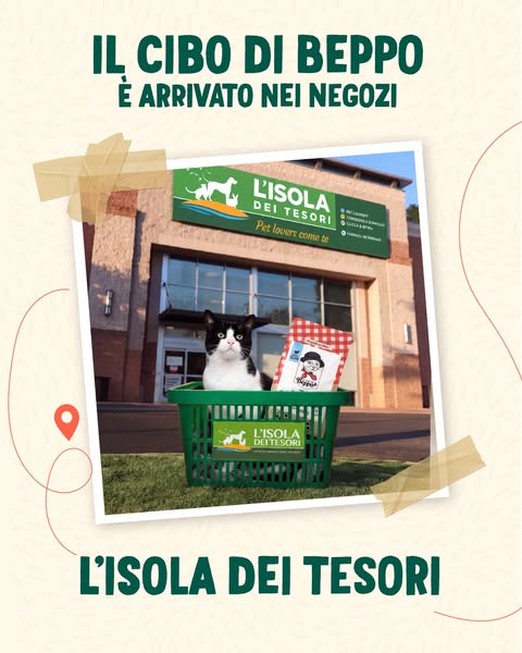 Il Cibo di beppo è nei negozi