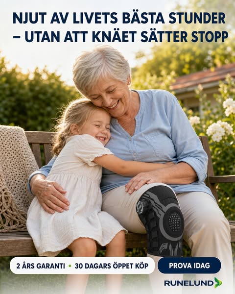 Knäortos med justerbart stöd